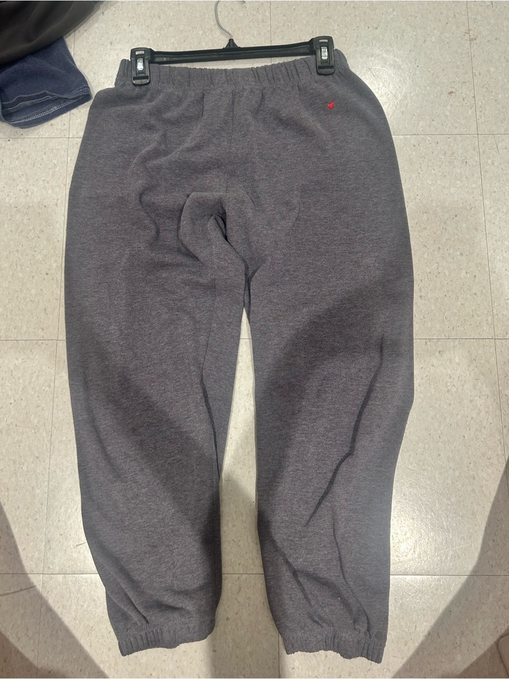 Gray Sweatpants with small heart